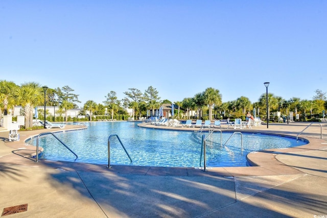 community pool featuring a patio