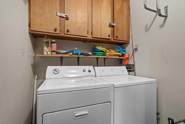 207 3rd Ave N Unit 348, North Myrtle Beach, SC 29582 - laundry room with separate washer and dryer and cabinet space