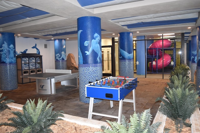 view of game room