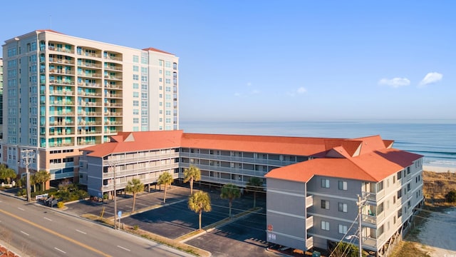 view of property featuring a water view