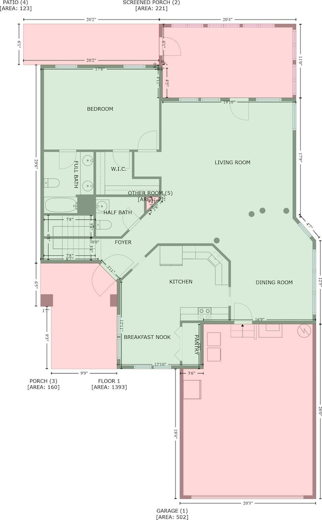 4306 Windy Heights Dr, North Myrtle Beach, SC 29582 - property floor plan