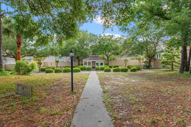 4306 Windy Heights Dr, North Myrtle Beach, SC 29582 - view of front of home with a gazebo