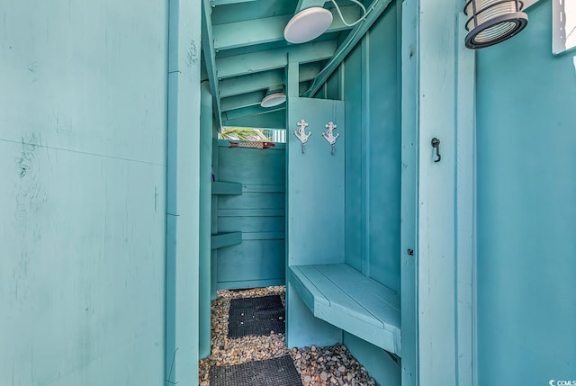 view of mudroom