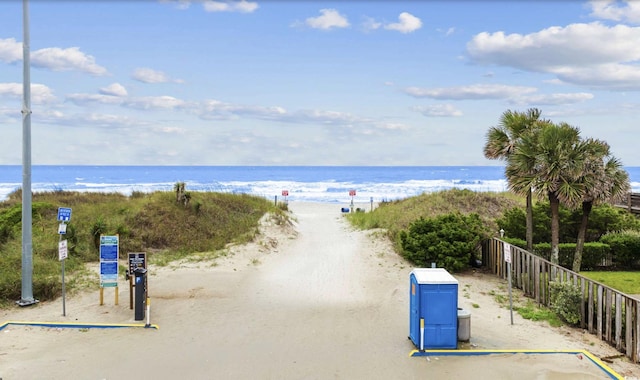 214 2nd Ave S, North Myrtle Beach, SC 29582 - water view featuring local beach