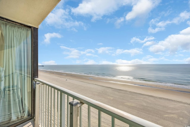9400 Shore Dr Unit 722, Myrtle Beach, SC 29572 - water view with local beach
