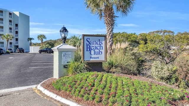 9400 Shore Dr Unit 722, Myrtle Beach, SC 29572 - community sign with uncovered parking