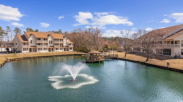 property view of water