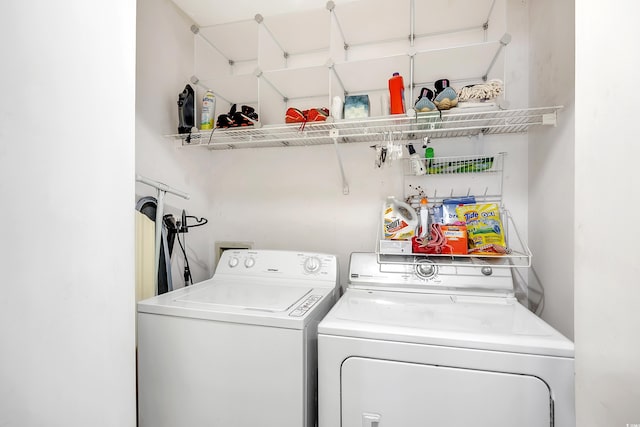 6634 Cinnamon Fern Ln, Myrtle Beach, SC 29588 - clothes washing area featuring laundry area and washer and clothes dryer