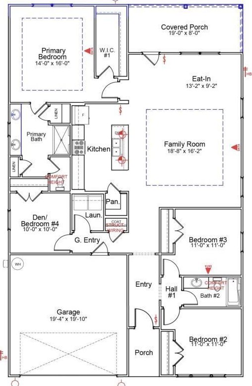 323 Dunlin Pl, Conway, SC 29526 - room layout