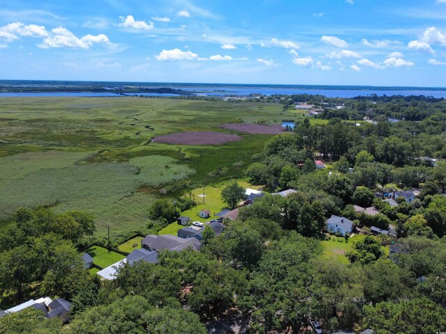 632 Magnolia Dr, Georgetown, SC 29440 - aerial perspective of suburban area with a large body of water