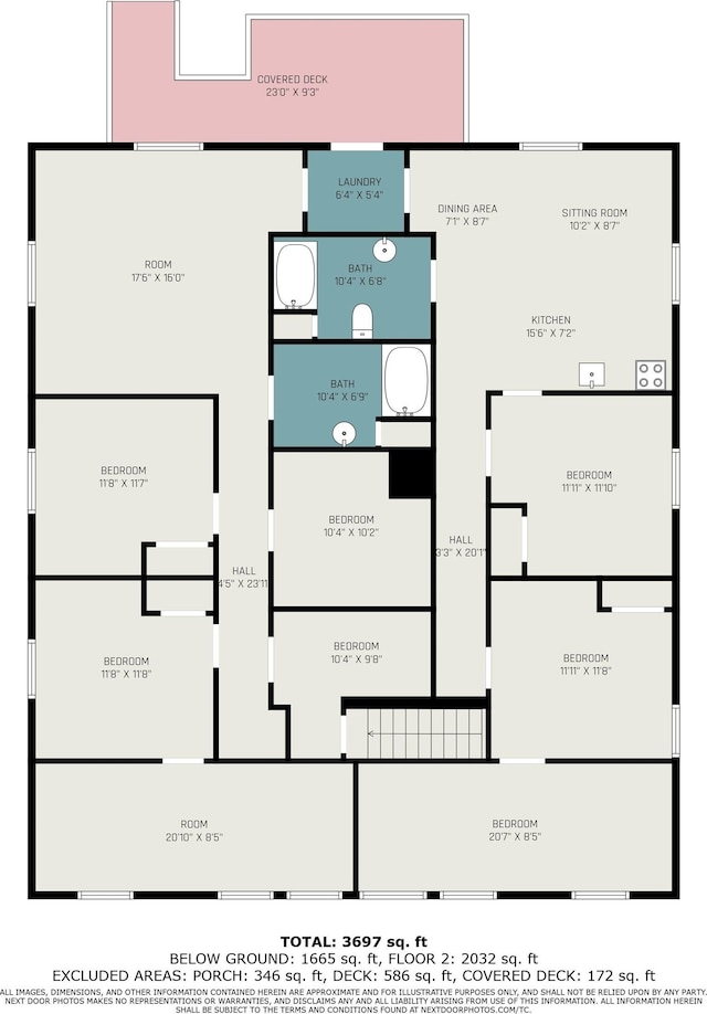 613 Calhoun Dr, Murrells Inlet, SC 29576 - floor plan / room layout