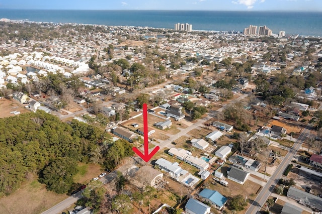 613 Calhoun Dr, Murrells Inlet, SC 29576 - aerial overview of property's location featuring a large body of water