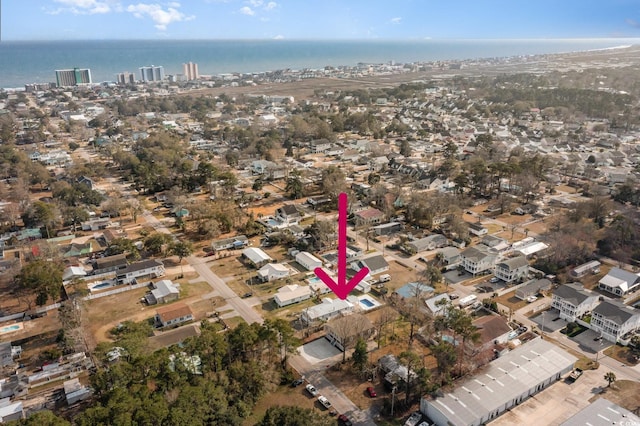 613 Calhoun Dr, Murrells Inlet, SC 29576 - aerial overview of property's location with a nearby body of water