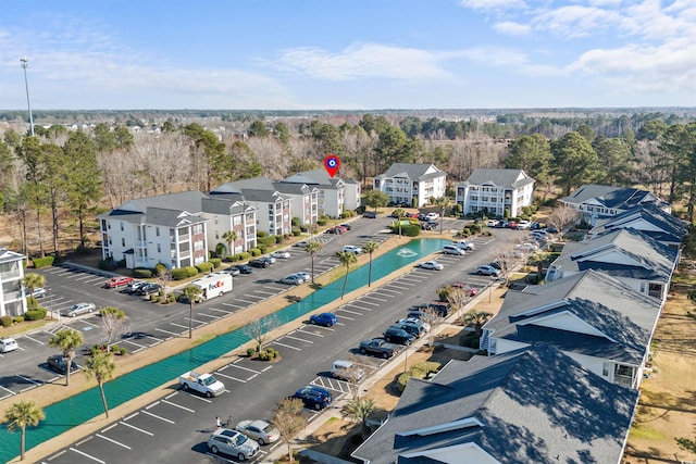 drone / aerial view