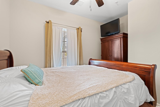 6253 Catalina Dr Unit 921, North Myrtle Beach, SC 29582 - bedroom with ceiling fan