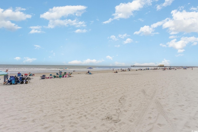 9820 Queensway Blvd Unit 301, Myrtle Beach, SC 29572 - water view with local beach