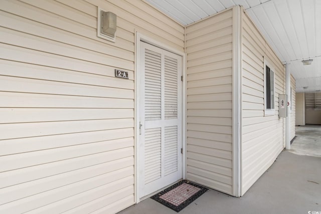 3308 S Ocean Blvd Unit 2-A, North Myrtle Beach, SC 29582 - view of doorway to property