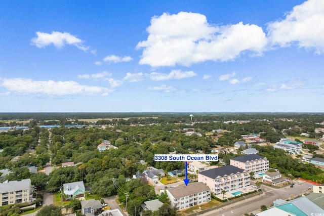 3308 S Ocean Blvd Unit 2-A, North Myrtle Beach, SC 29582 - bird's eye view