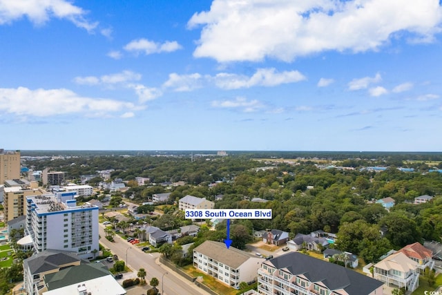 3308 S Ocean Blvd Unit 2-A, North Myrtle Beach, SC 29582 - drone / aerial view