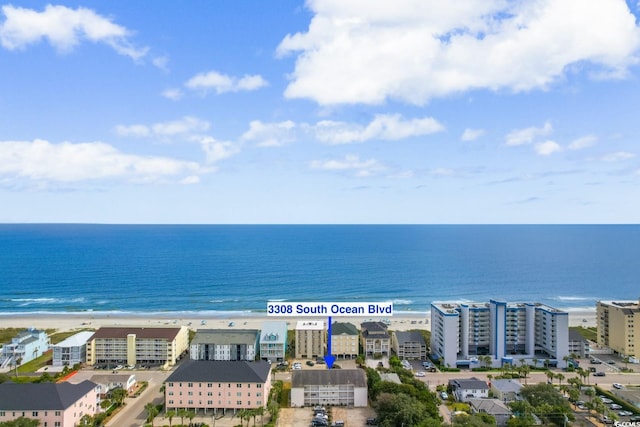 3308 S Ocean Blvd Unit 2-A, North Myrtle Beach, SC 29582 - aerial view of expansive coastline