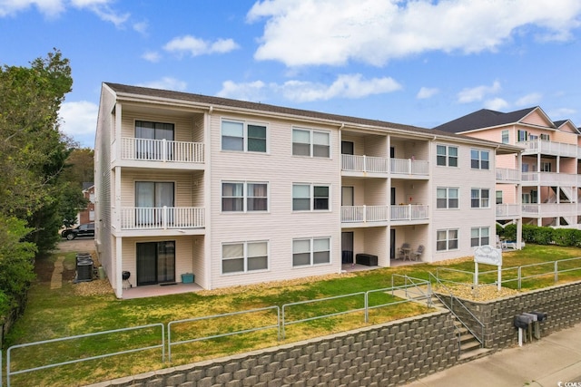 3308 S Ocean Blvd Unit 2-A, North Myrtle Beach, SC 29582 - view of apartment building / complex featuring central AC
