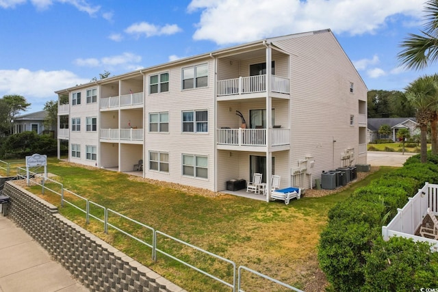 3308 S Ocean Blvd Unit 2-A, North Myrtle Beach, SC 29582 - view of apartment building / complex featuring central AC unit