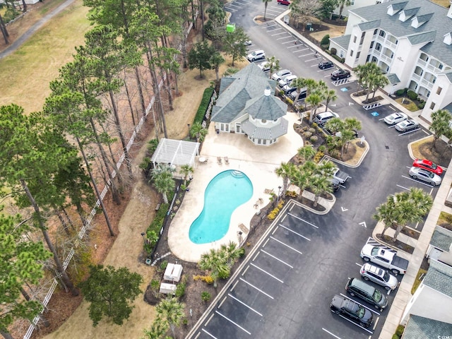aerial view