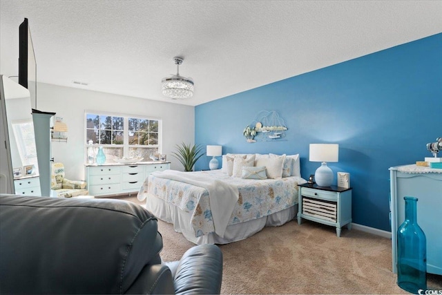 556 Cedar Lakes Dr, Little River, SC 29566 - carpeted bedroom with baseboards and a textured ceiling