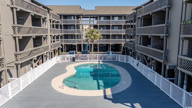 view of community pool