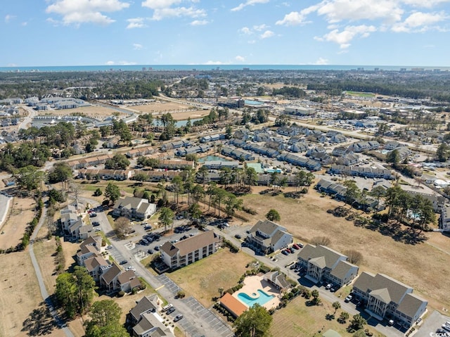 drone / aerial view