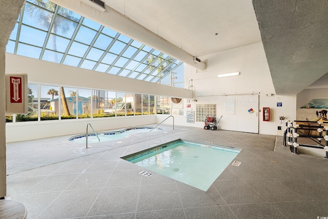 view of indoor pool