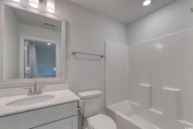4036 Bucolic Loop, Myrtle Beach, SC 29588 - bathroom with vanity, recessed lighting, and shower / bathtub combination