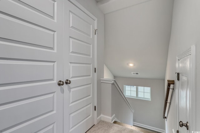 4036 Bucolic Loop, Myrtle Beach, SC 29588 - stairway featuring baseboards and carpet flooring