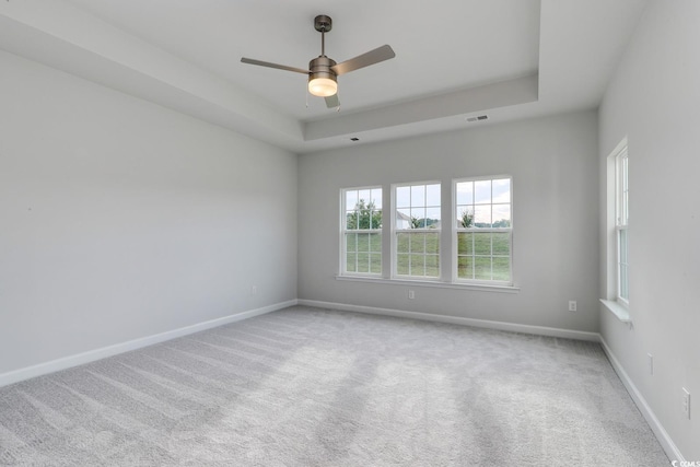4036 Bucolic Loop, Myrtle Beach, SC 29588 - carpeted empty room with ceiling fan and a raised ceiling