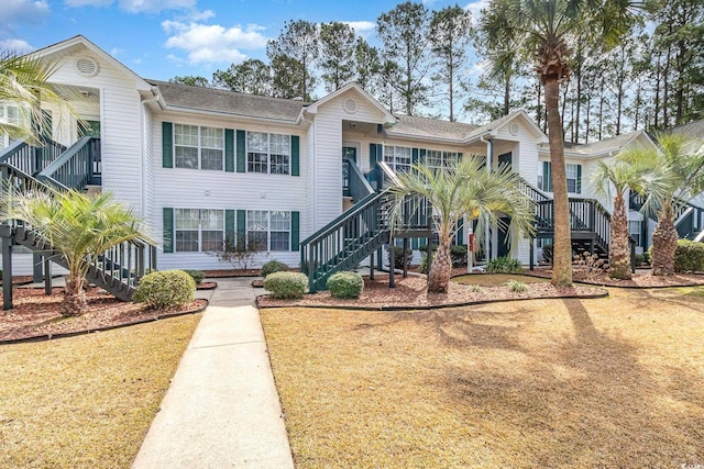 multi unit property featuring stairs