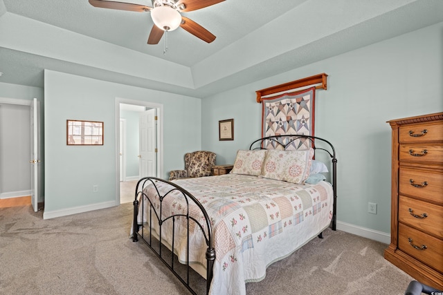 3516 Queens Harbour Blvd, Myrtle Beach, SC 29588 - carpeted bedroom with baseboards and a ceiling fan