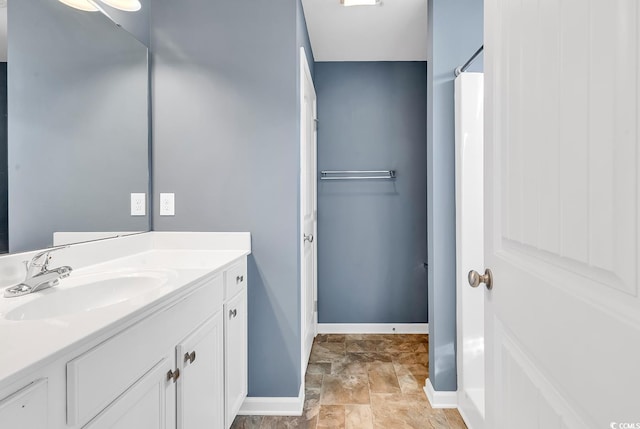 206 Balsa Dr, Longs, SC 29568 - full bath with vanity and stone finish flooring