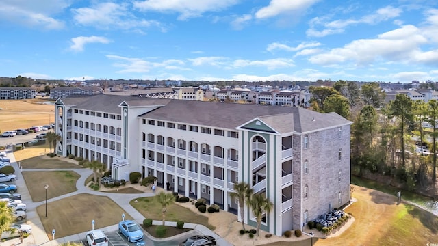 bird's eye view featuring a residential view