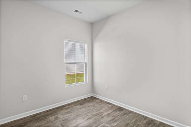 108 Saddle St, Conway, SC 29527 - spare room with dark wood-style flooring and baseboards