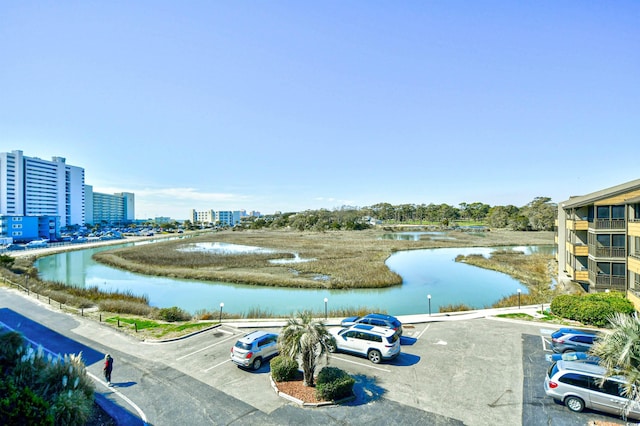 water view featuring a view of city