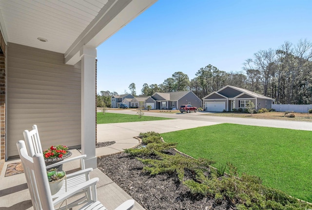 55 Porch Ln, Pawleys Island, SC 29585 - view of grassy yard with a residential view