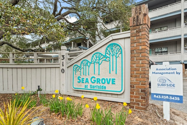 310 5th Ave N Unit 206, Surfside Beach, SC 29575 - view of community / neighborhood sign