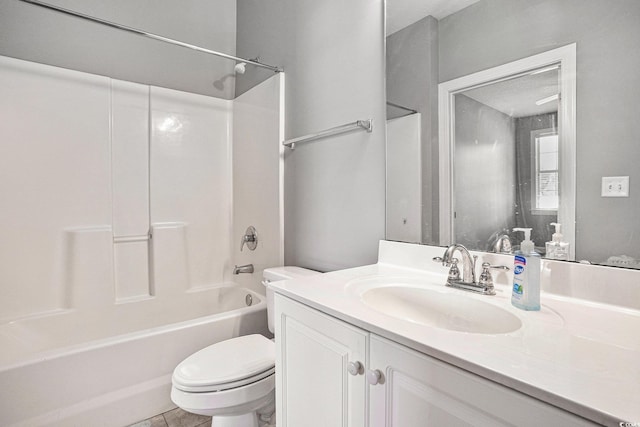 4503 W Harbour Ct Unit S-6, Little River, SC 29566 - bathroom featuring toilet, vanity, and tub / shower combination