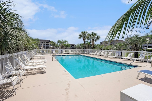 4503 W Harbour Ct Unit S-6, Little River, SC 29566 - community pool with a patio area and fence