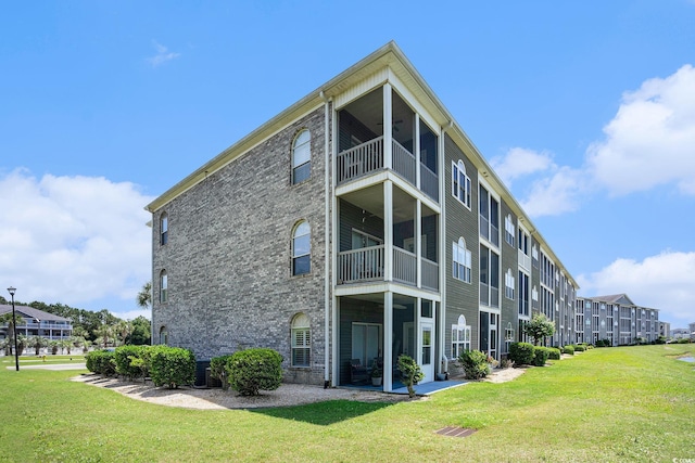 4503 W Harbour Ct Unit S-6, Little River, SC 29566 - view of building exterior with central AC unit