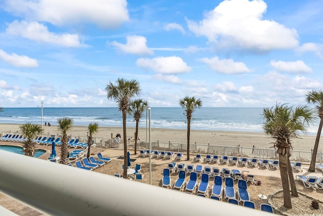 201 S Ocean Blvd Unit 217, Myrtle Beach, SC 29577 - water view with local beach