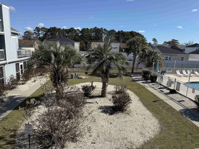 1890 Colony Dr Unit 17T, Surfside Beach, SC 29575 - view of property's community featuring fence and a residential view