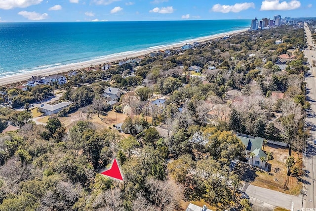410 44th Ave N, Myrtle Beach, SC 29577 - aerial view of property and surrounding area featuring expansive coastline