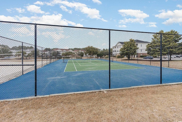 5801 Oyster Catcher Dr Unit 724, North Myrtle Beach, SC 29582 - view of tennis court with fence