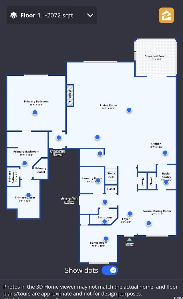 home floor plan